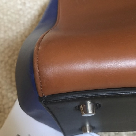 Celine Edge bag blue black brown - Picture 8 of 11